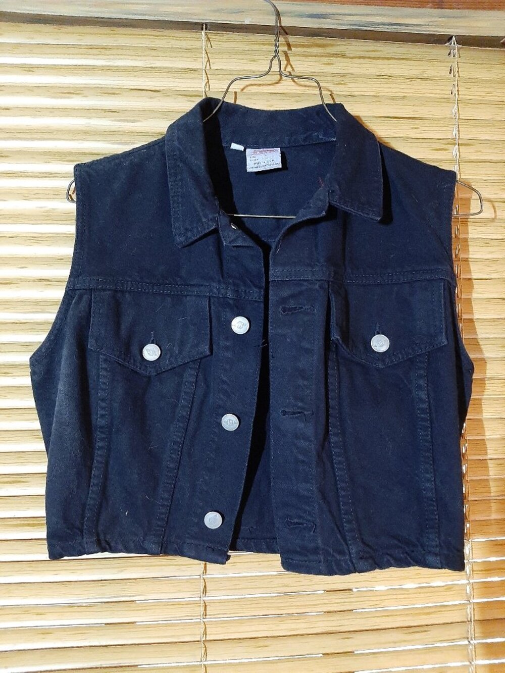 Bongo black vest, size M